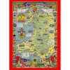 Historical Map Of Wales Jigsaw Puzzle
