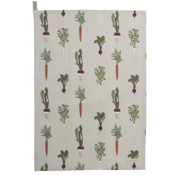 Home Grown Set Of 2 Tea Towels By Sophie Allport