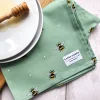 Honey Bee Cotton Tea Towel