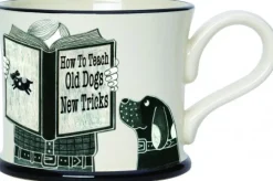 How To Teach An Old Dog New Tricks Mug By Moorland Pottery