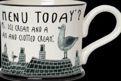 Hungry Gulls Mug By Moorland Pottery
