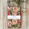 In Full Bloom (Vintage Green) Tea Towel