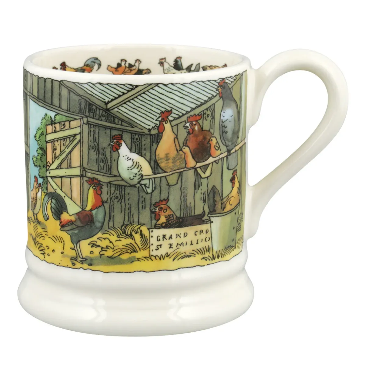 In The Hen House 1/2 Pint Mug