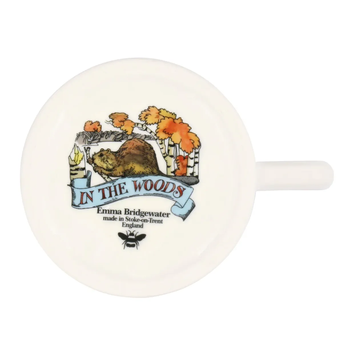 In The Woods Beavers 1/2 Pint Mug