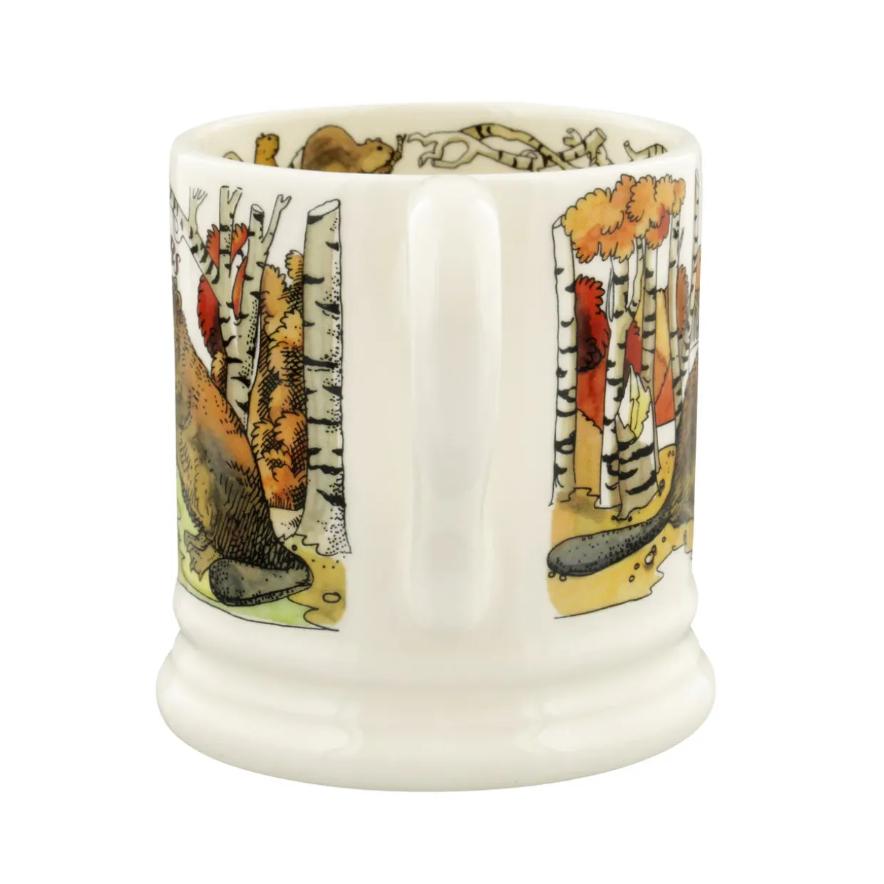 In The Woods Beavers 1/2 Pint Mug