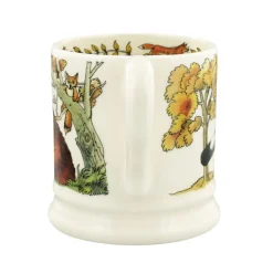 In The Woods Foxes And Jay 1/2 Pint Mug