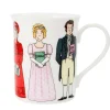 Jane Austen Characters Mug Boxed