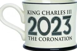 King Charles Iii Coronation Mug By Moorland Pottery