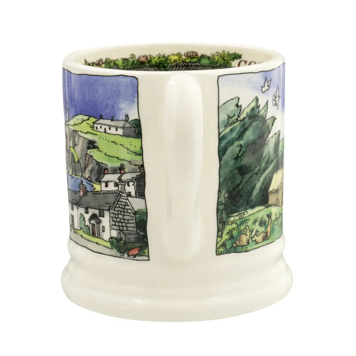 Landscapes Of Dreams Cornish Beaches 1/2 Pint Mug