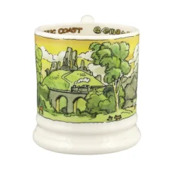 Landscapes Of Dreams Jurassic Coastline 1/2 Pint Mug