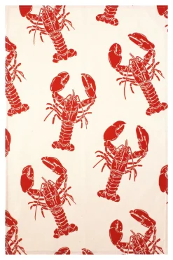 Lobster Cotton Tea Towel