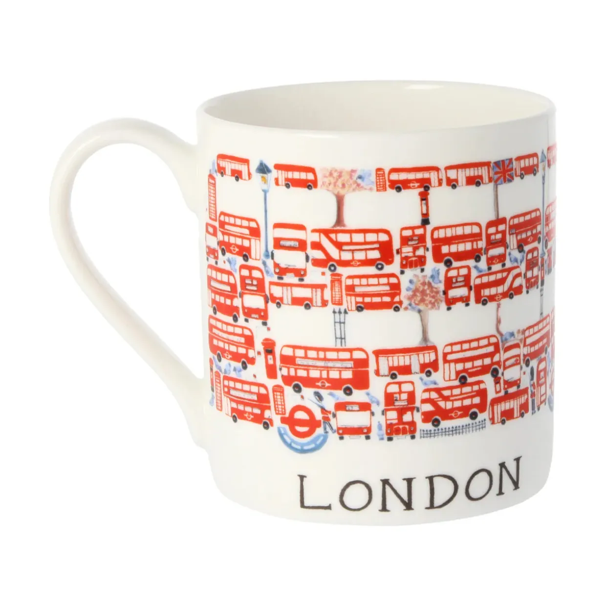 London Bus Bone China Mug
