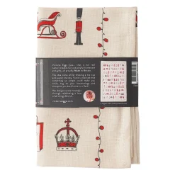 London Christmas Tea Towel
