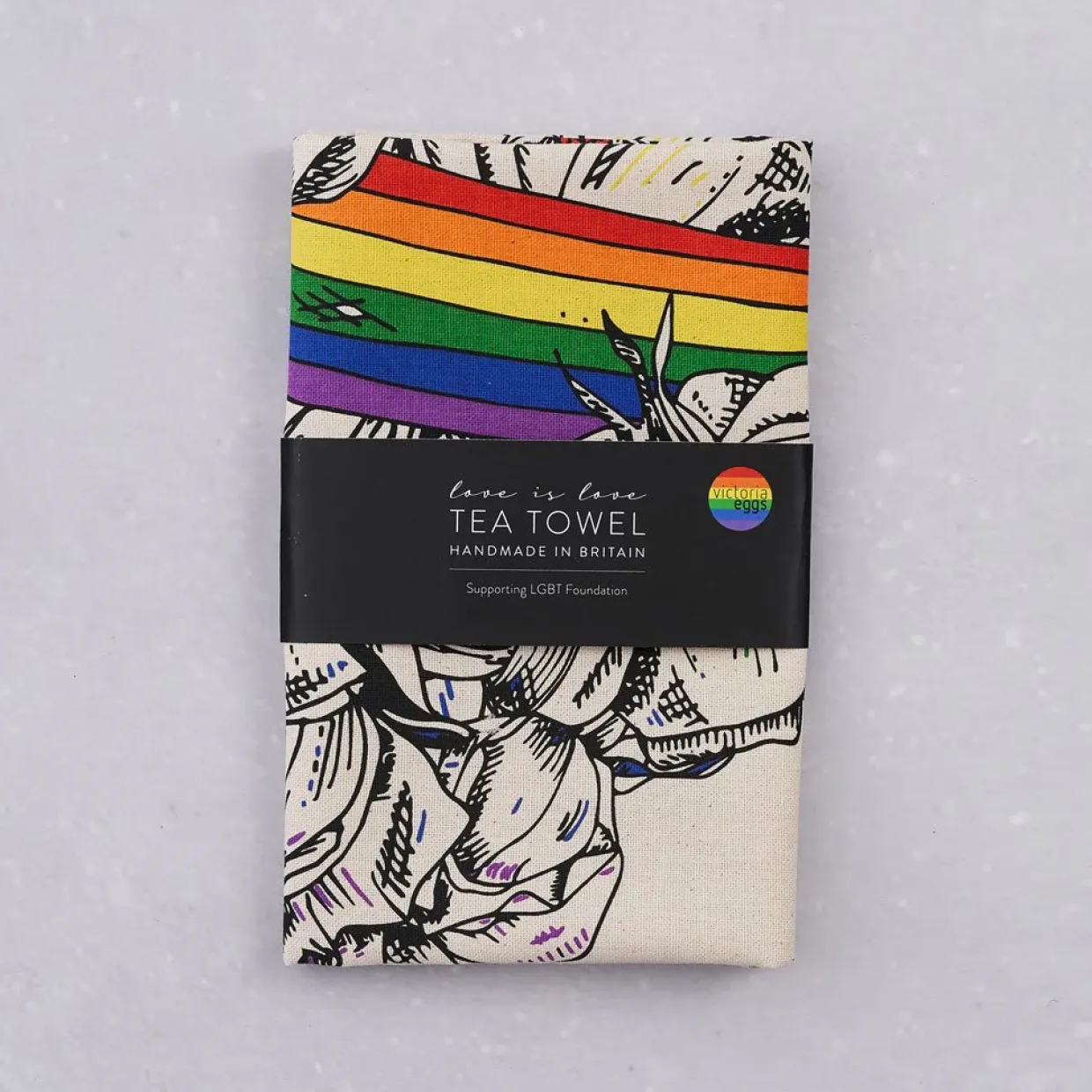 Love Is Love Tea Towel