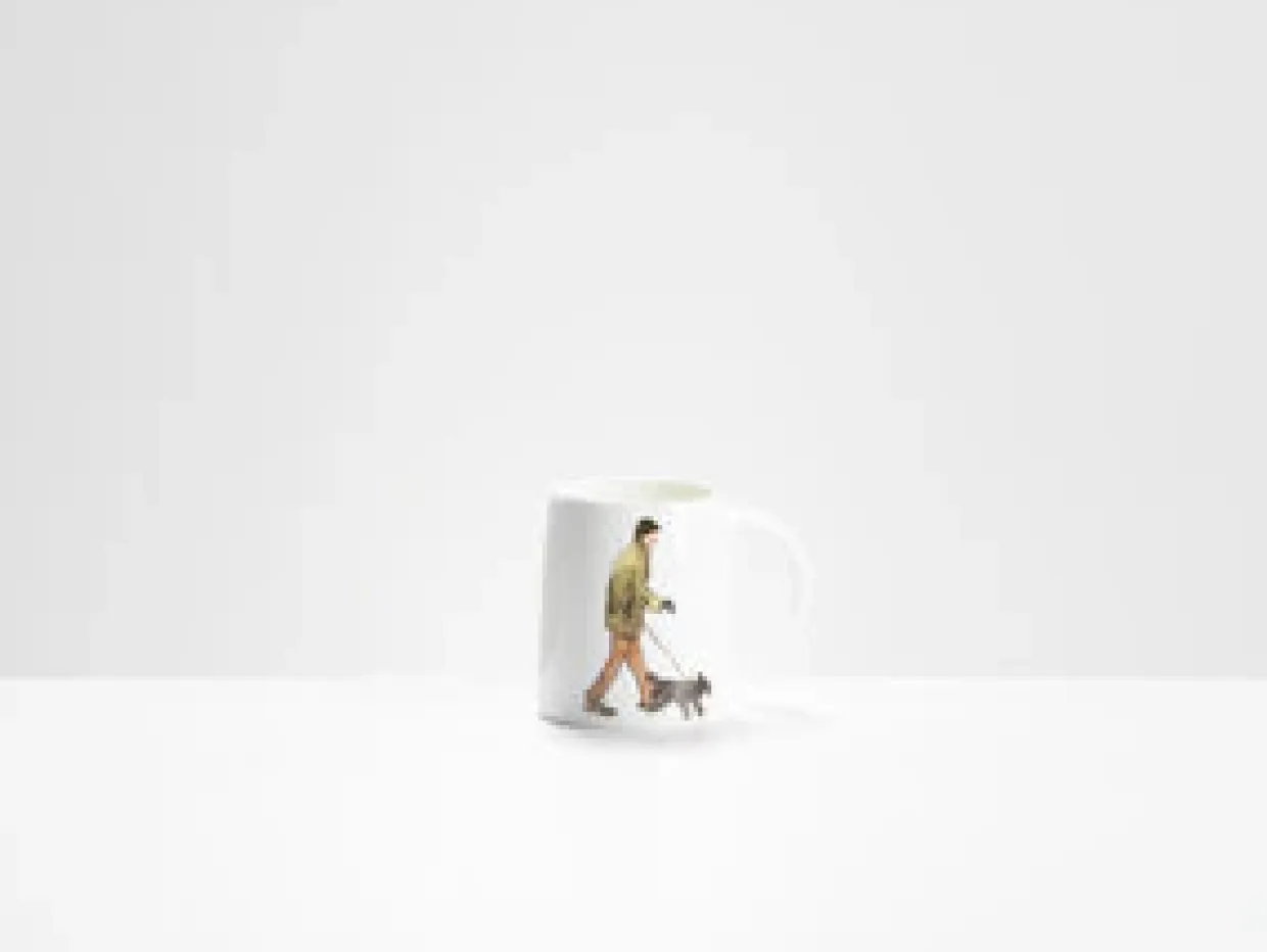 Man And Dog Mug