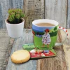 Mr And Mrs Fish Bone China Mug (Boxed)