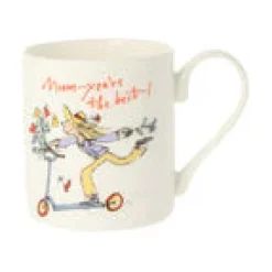 Mum You'Re The Best Scooter Bone China Mug