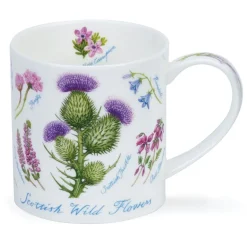 Orkney Scottish Wildflowers Mug