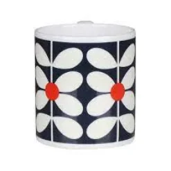 Orla Kiely 60's Stem Red Bone China Mug