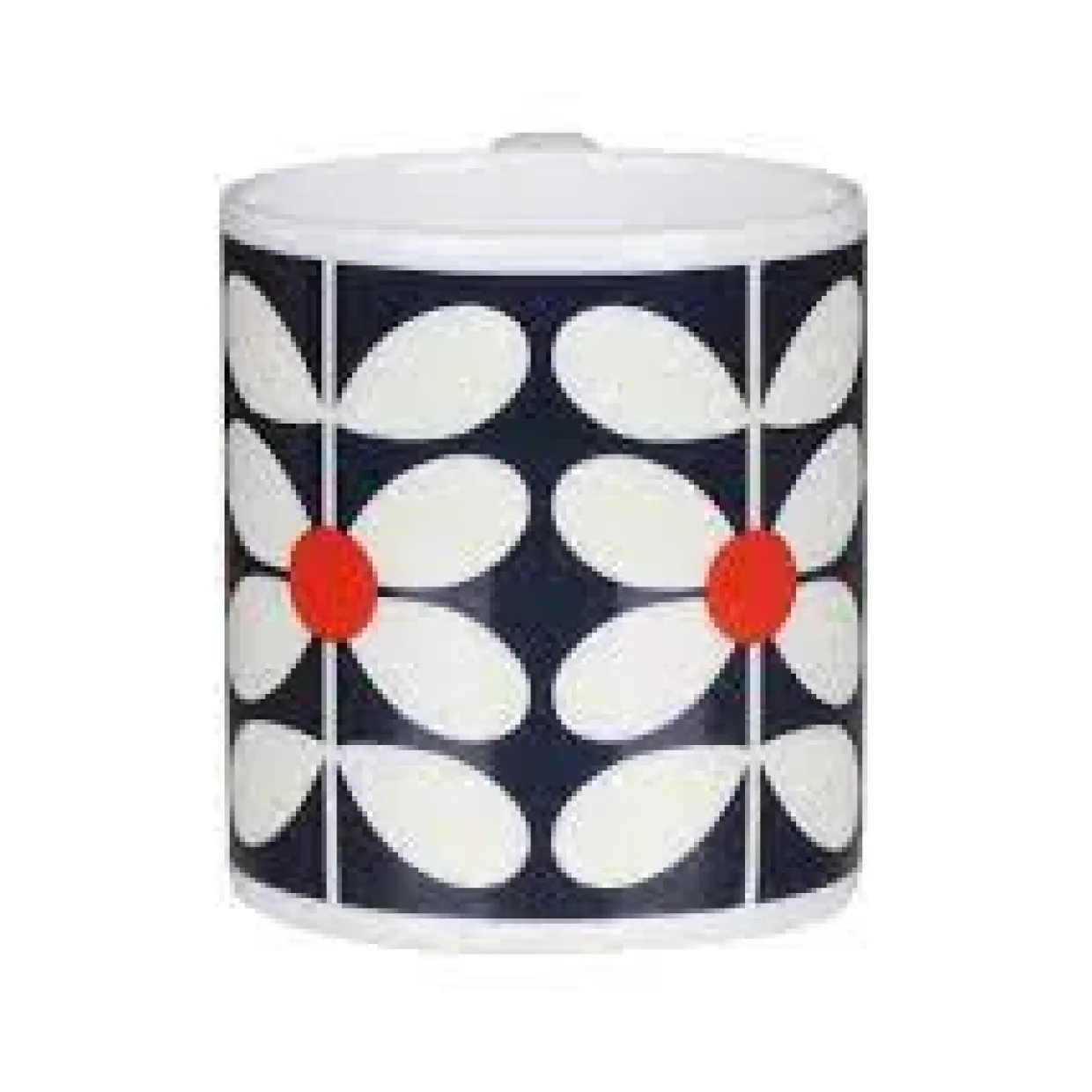Orla Kiely 60's Stem Red Bone China Mug