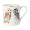 5 Owls Bone China Mug