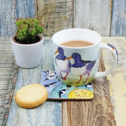 Oystercatchers Bone China Mug (Boxed)