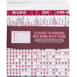 Pairing Red Wine With Food Tea Towel