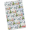 Penguins In Pullovers Tea Towel