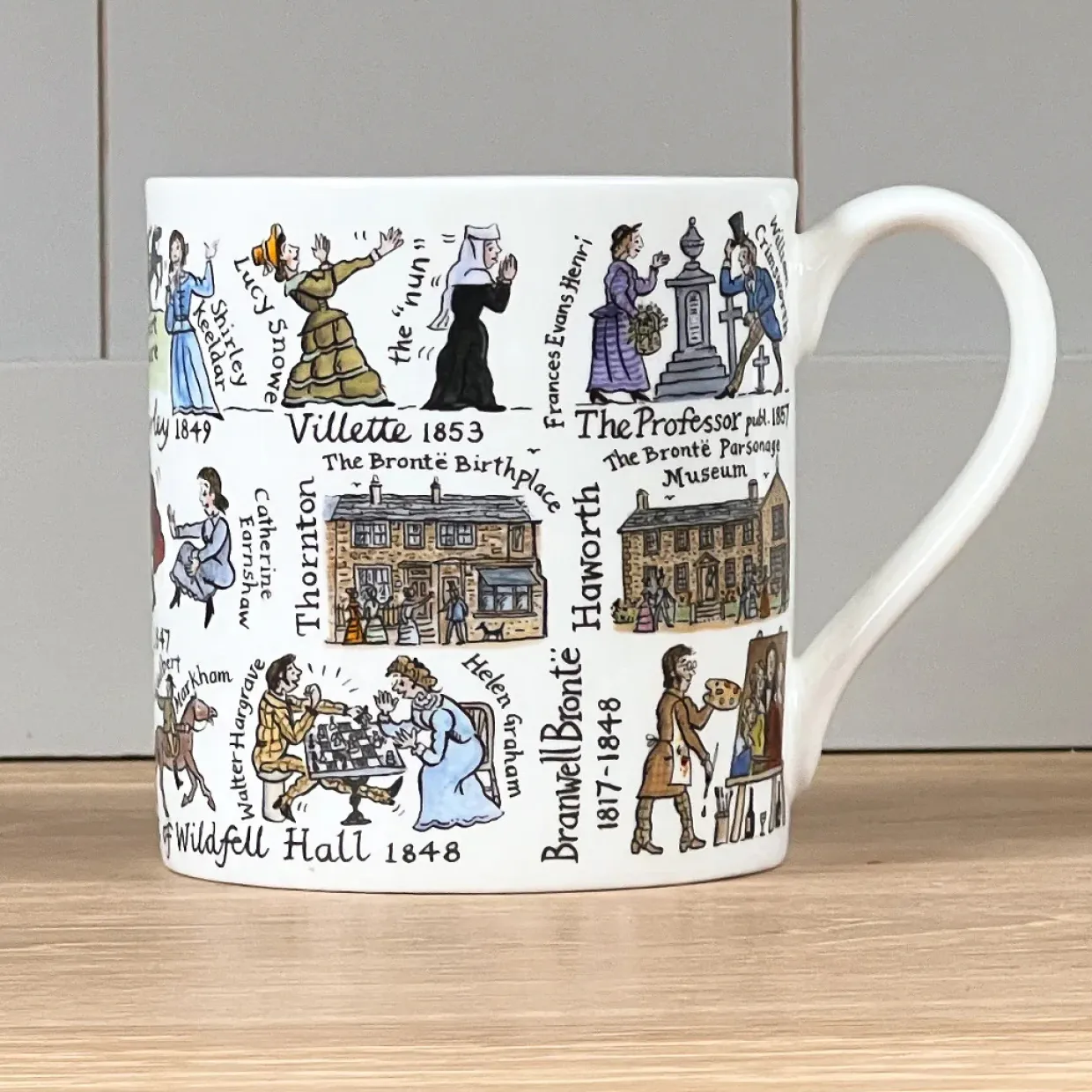 Picturemaps Brontë Bone China Mug