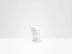 Pink Sweet Pea Beaker