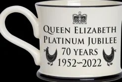 Platinum Jubilee Ducks Mug By Moorland Pottery