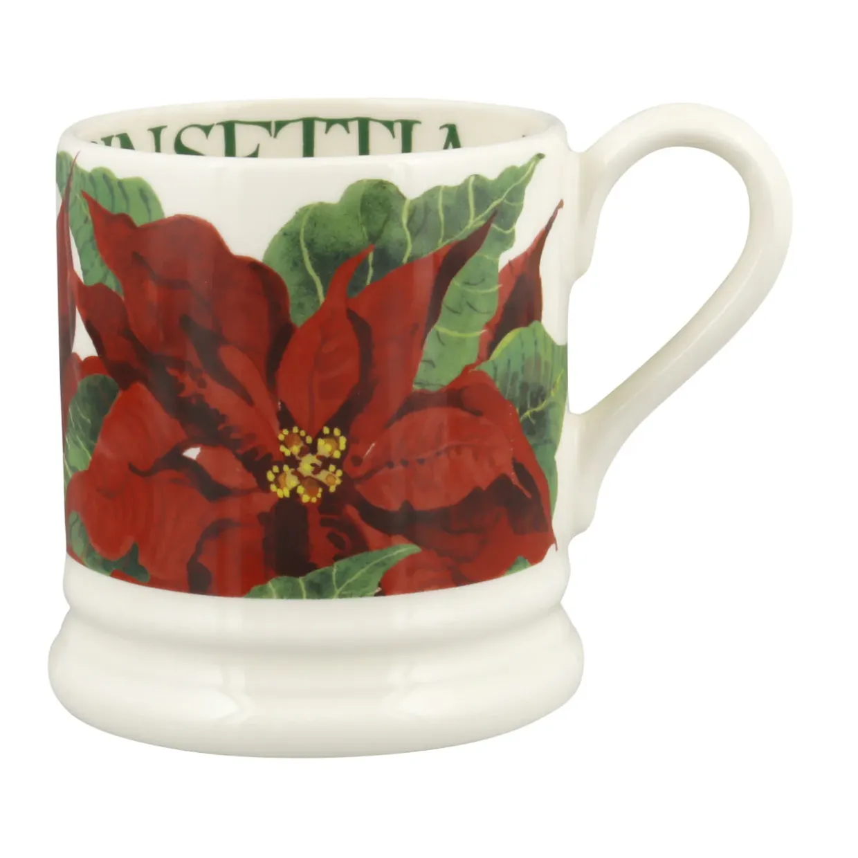 Poinsettia 1/2 Pint Mug