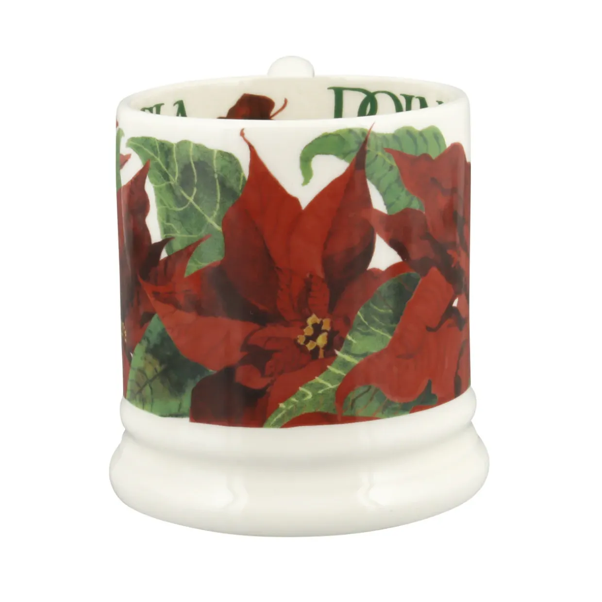 Poinsettia 1/2 Pint Mug
