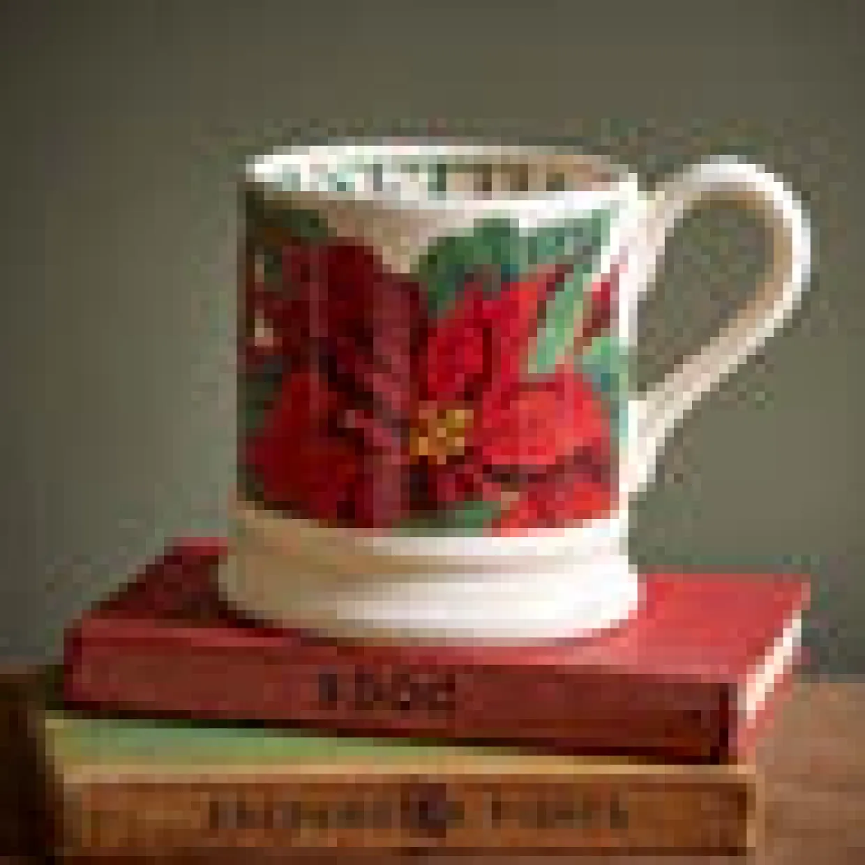 Poinsettia 1/2 Pint Mug