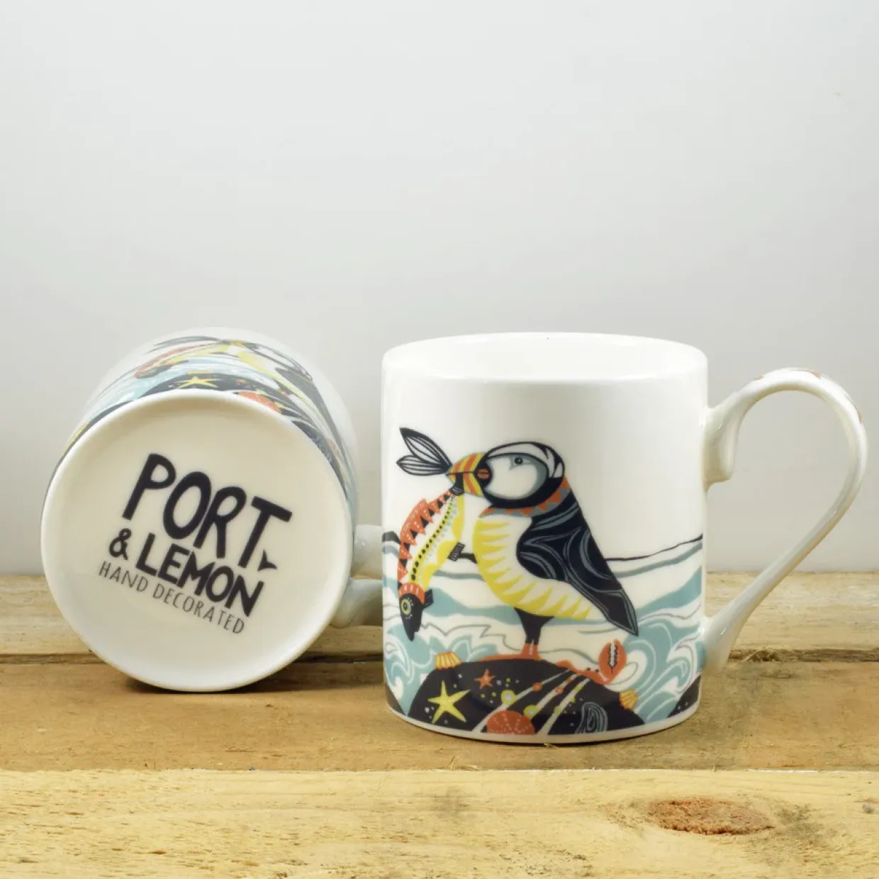 Proud As A Puffin Bone China Mug