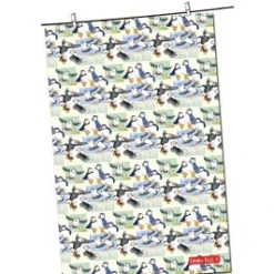Puffin Repeating Tea Towel