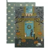 Pumpkin & Halloween Set Of 2 Tea Towels