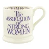 Purple Toast Strong Women 1/2 Pint Mug
