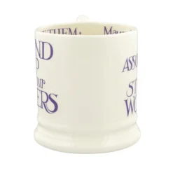 Purple Toast Strong Women 1/2 Pint Mug
