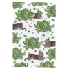 Rabbit & Cabbage Tea Towel