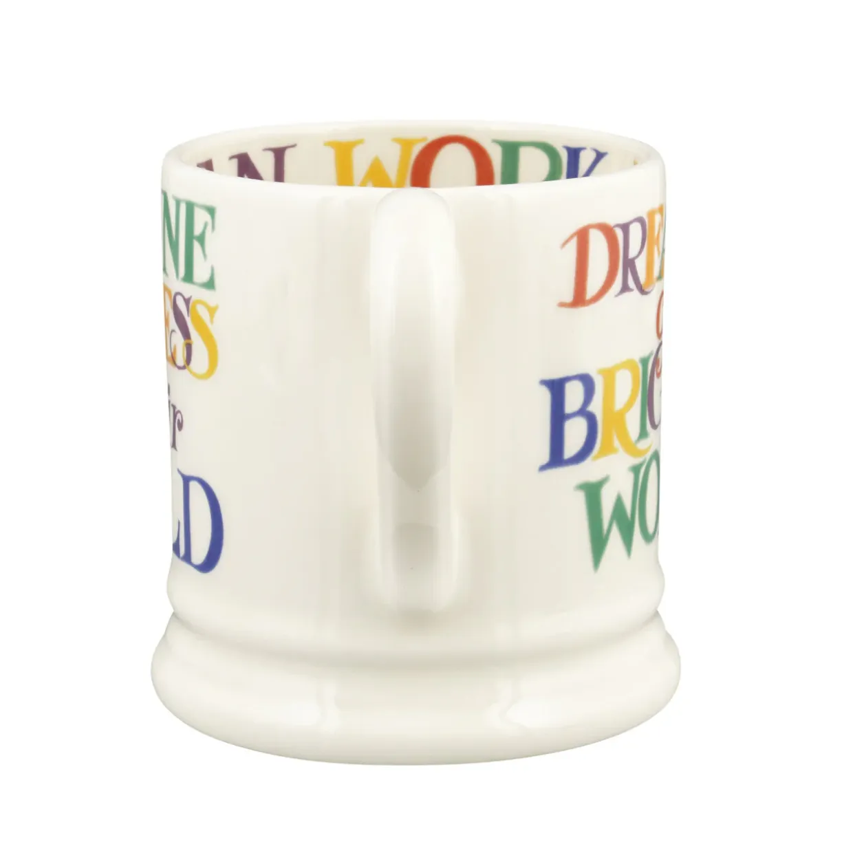 Rainbow Toast Kindness & A Fair World 1/2 Pint Mug