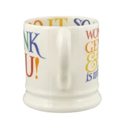 Rainbow Toast Thank You 1/2 Pint Mug