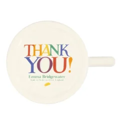 Rainbow Toast Thank You 1/2 Pint Mug