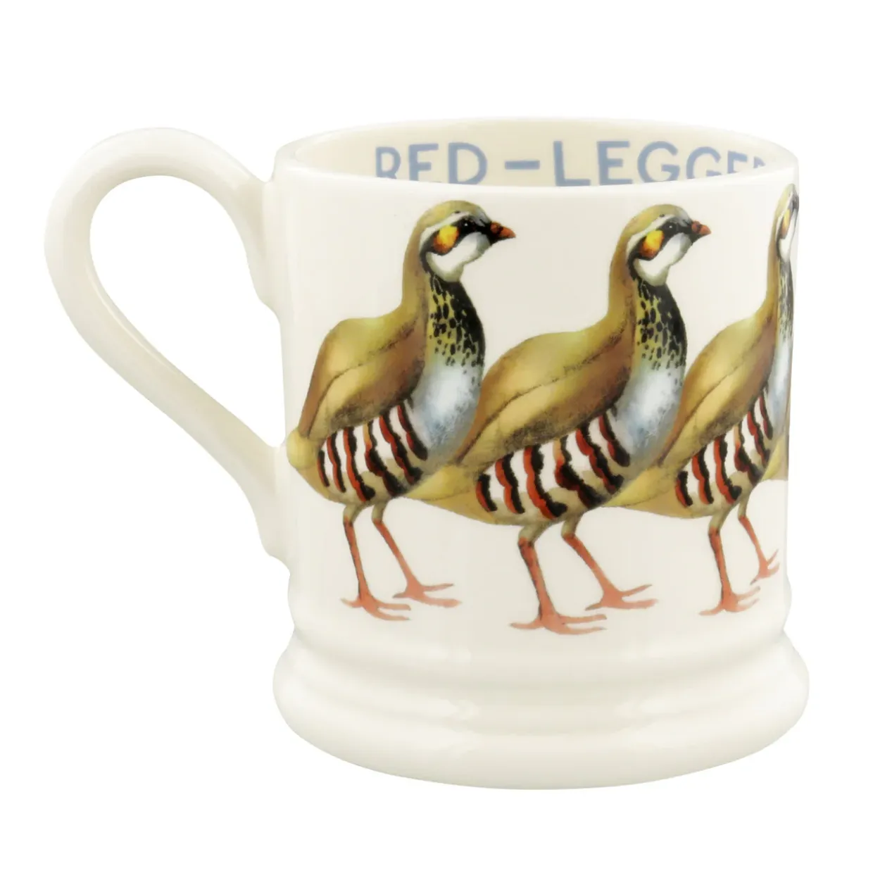 Red Legged Partridge 1/2 Pint Mug