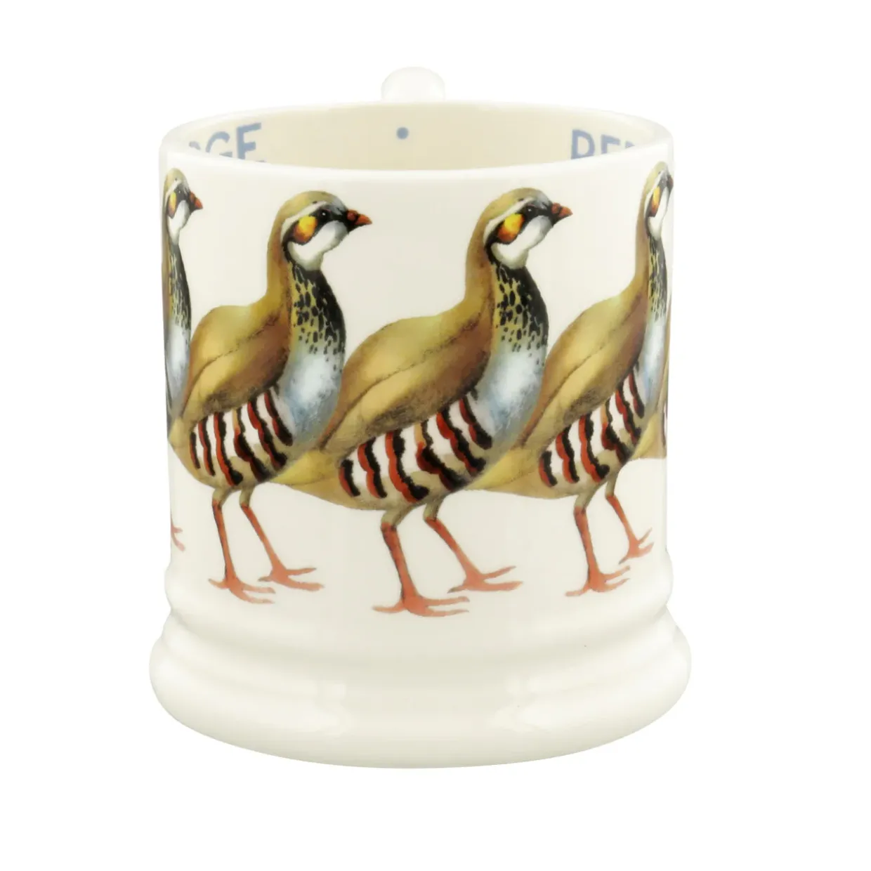 Red Legged Partridge 1/2 Pint Mug