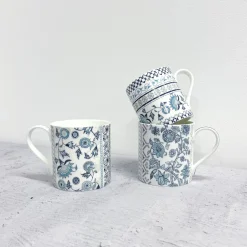 Safflower Fine Bone China Mug