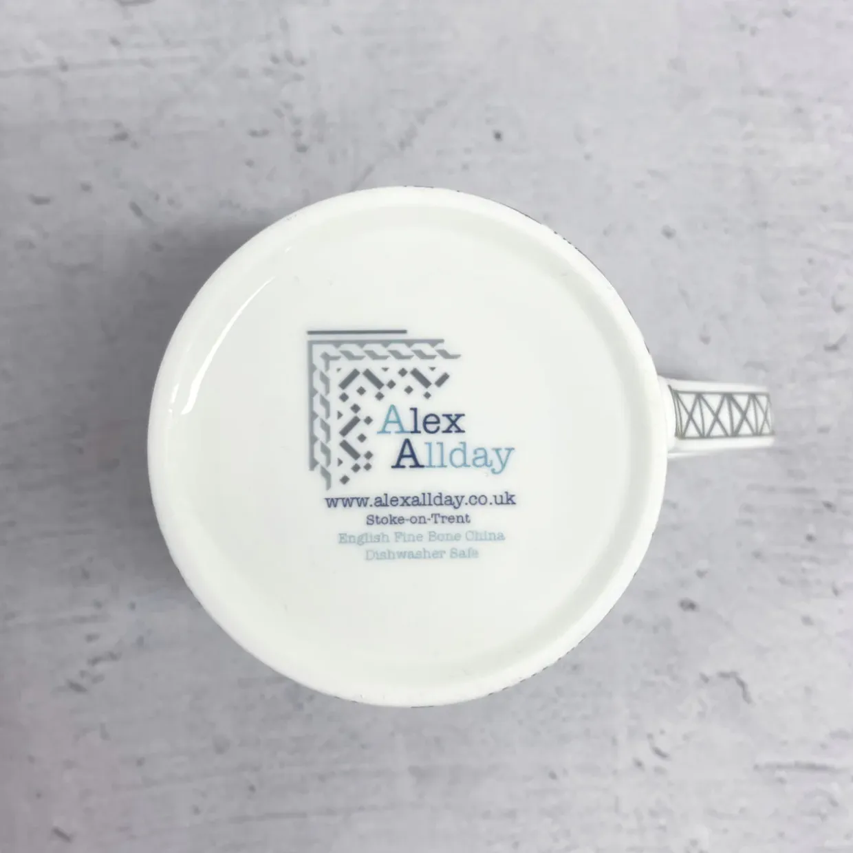 Safflower Fine Bone China Mug