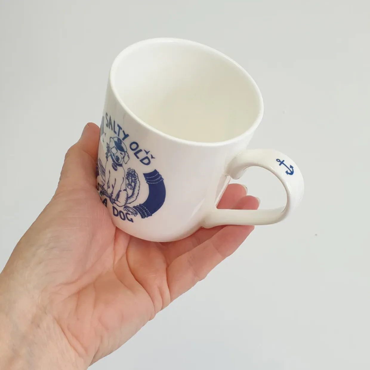 Salty Sea Dog Bone China Mug - New
