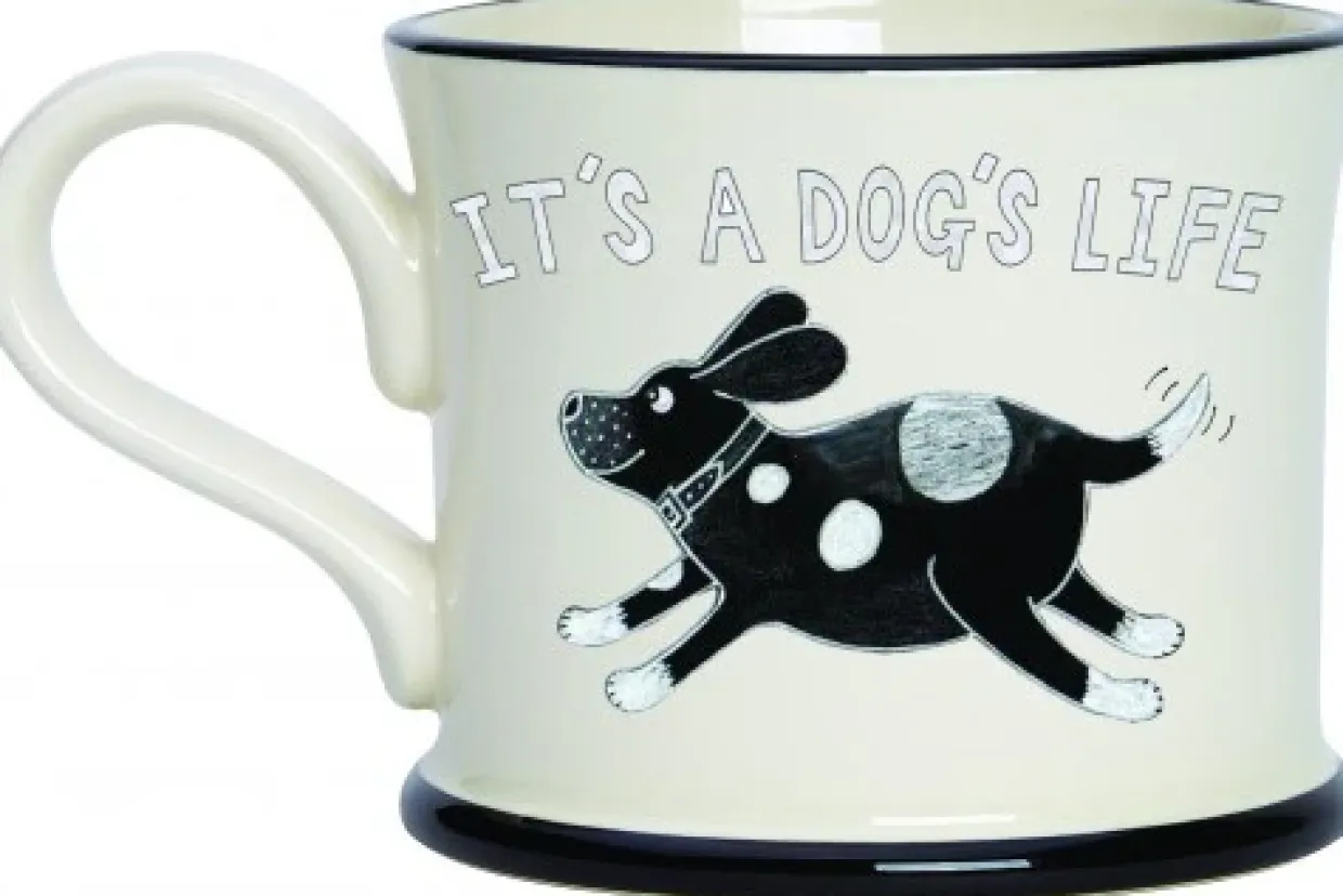 Sea Dog - It's A Dog's Life Mug By Moorland Pottery