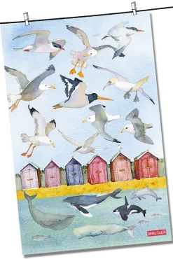 Sealife (Under The Sea) Tea Towel